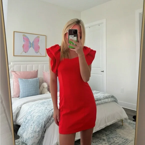 I Just Have to Have It Puff Sleeve Dress - Picture 1 of 1
